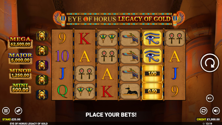 Eye of Horus Legacy of Gold 1