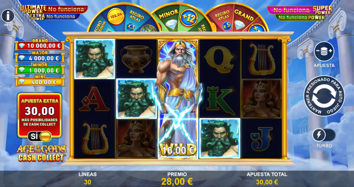 Age of the Gods Cash Collect 4