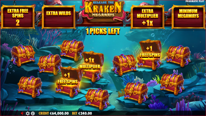 Release the Kraken Megaways 3