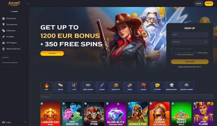 Anubis Casino 1