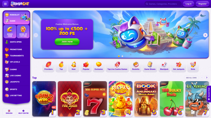 RoboCat Casino 1