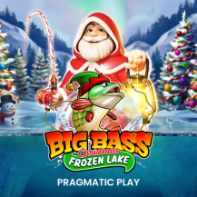Big Bass Christmas Frozen Lake