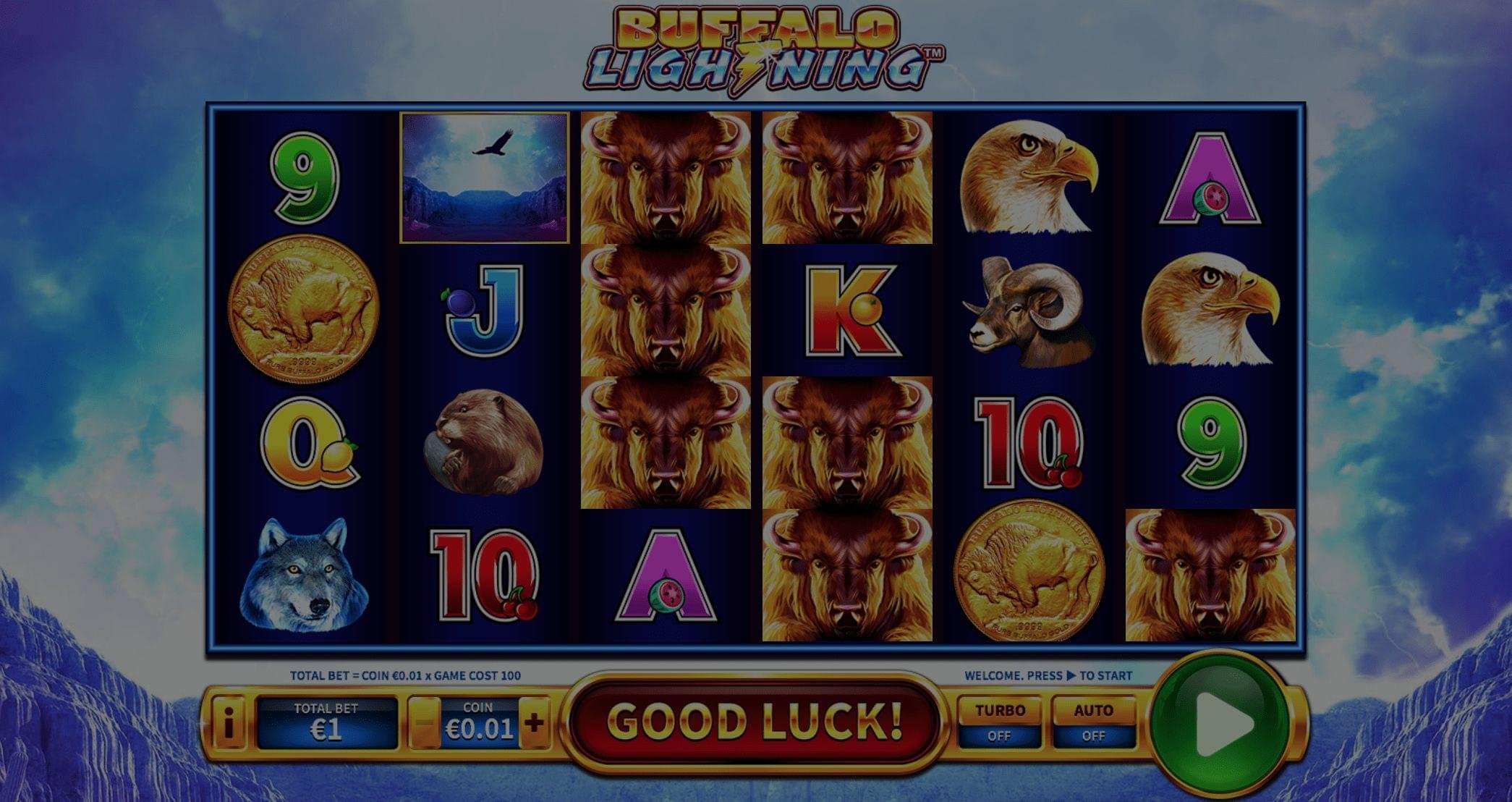 buffalo lightning slot