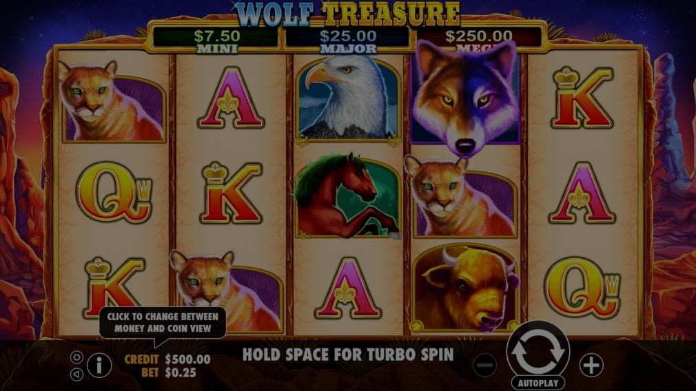 Wolf Treasure demo