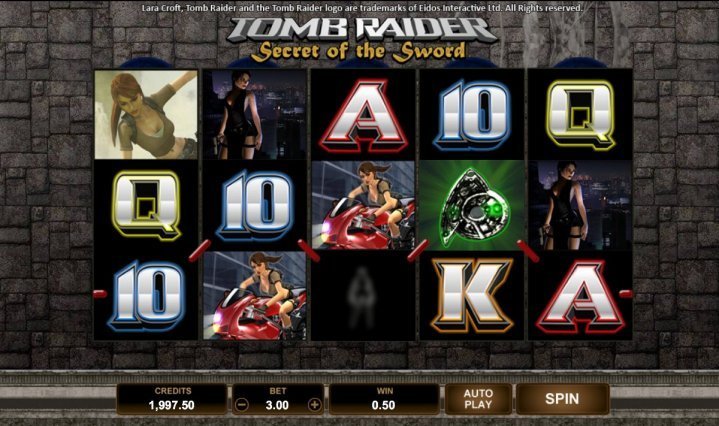 Lara Croft Slot Machine